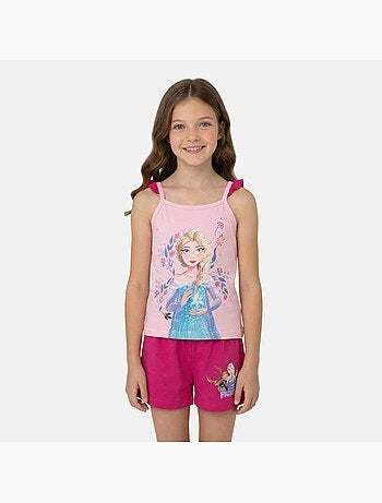 La Reine des Neiges - Completo bambina Frozen canotta e pantaloncini