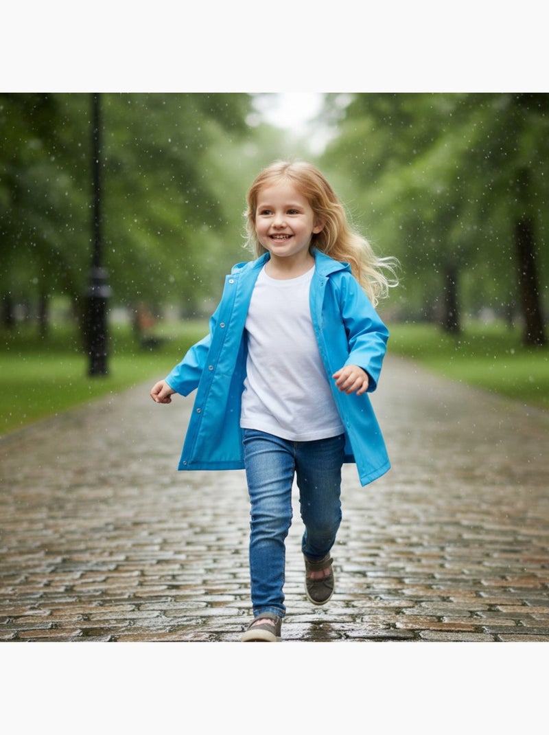La Reine des Neiges - Impermeabile bambina Frozen Elsa Blu - Kiabi