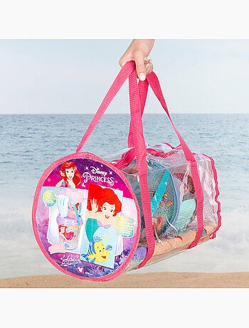 La sirenetta set di secchielli da spiaggia con accessori asciugamano e borsa