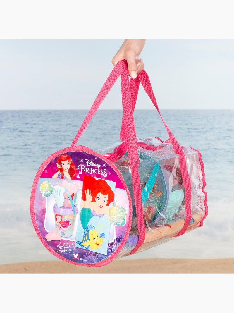 La sirenetta set di secchielli da spiaggia con accessori asciugamano e borsa N/D - Kiabi