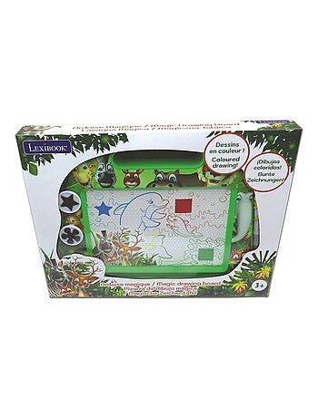 La tavola da disegno magnetica multicolore Animals con accessori Formato A5