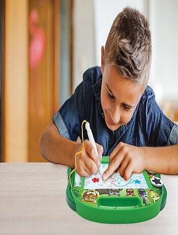 La tavola da disegno magnetica multicolore Animals con accessori Formato A5