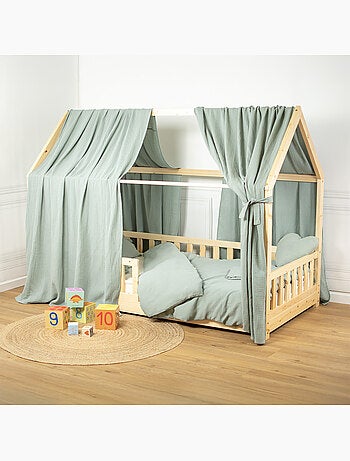 Laccetti da annodare per baldacchino in garza di cotone | sevira kids | sevira kids