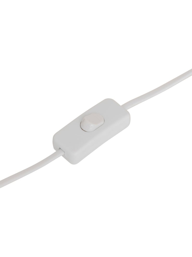Lampada a fungo in metallo Beige - Kiabi