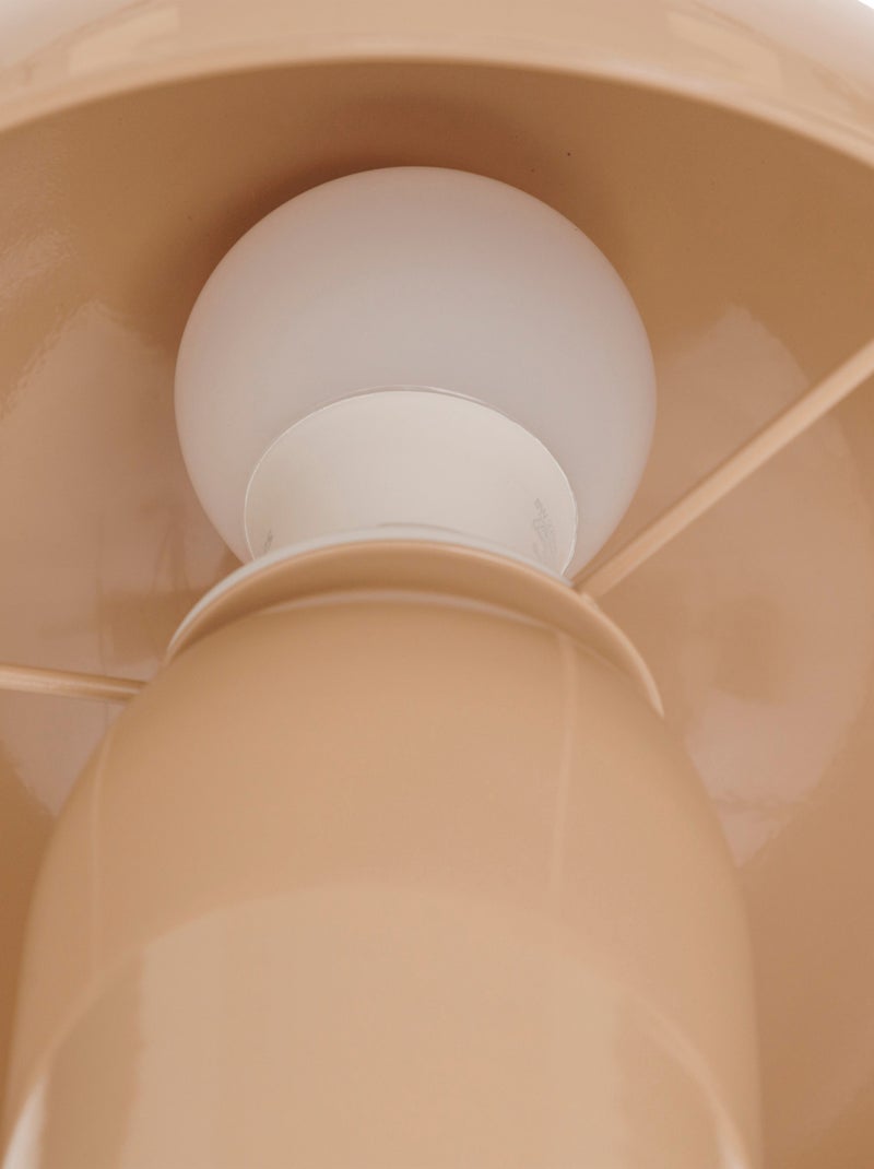 Lampada a fungo in metallo Marrone chiaro - Kiabi
