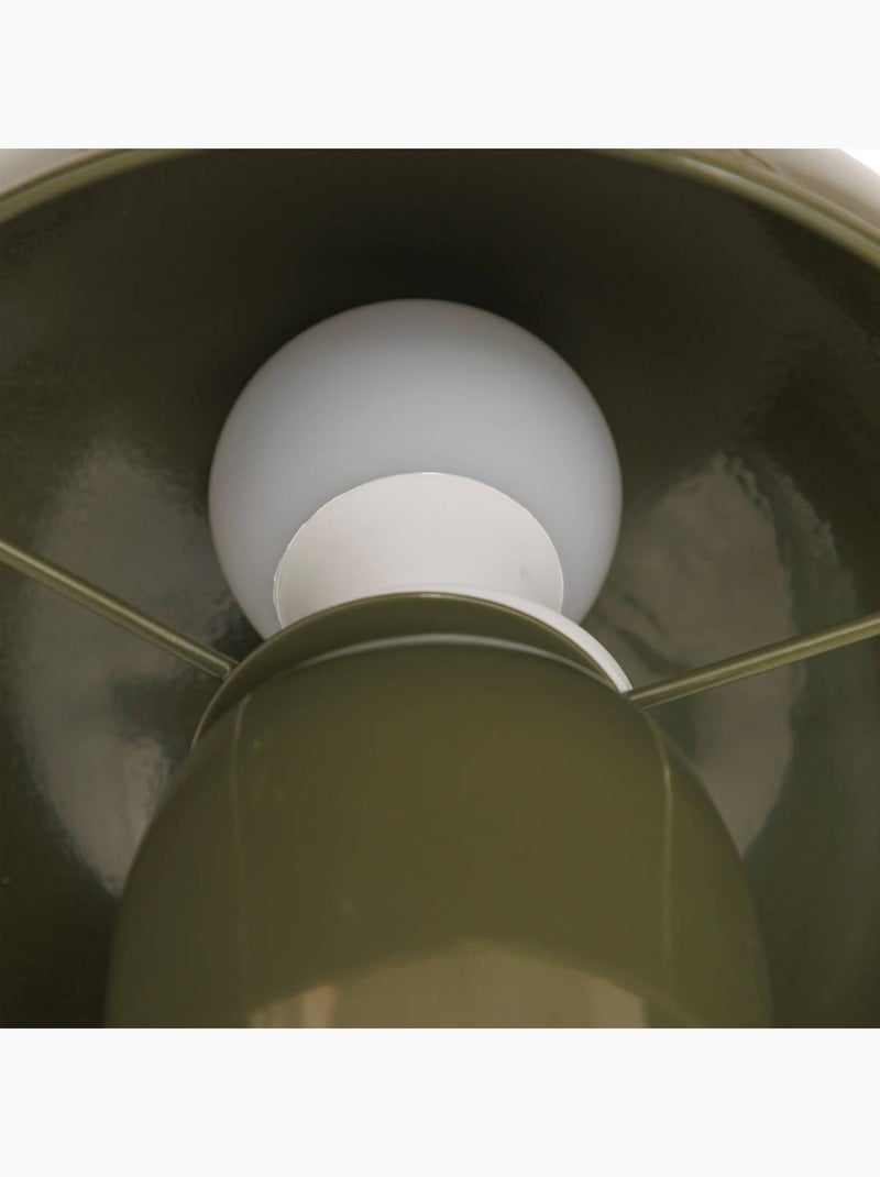 Lampada a fungo in metallo Verde scuro - Kiabi