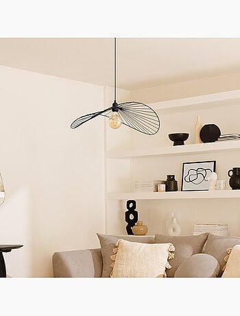 Lampada a sospensione adelia d58cm nero