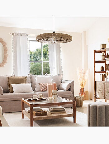 Lampada a sospensione bellamy d58cm beige