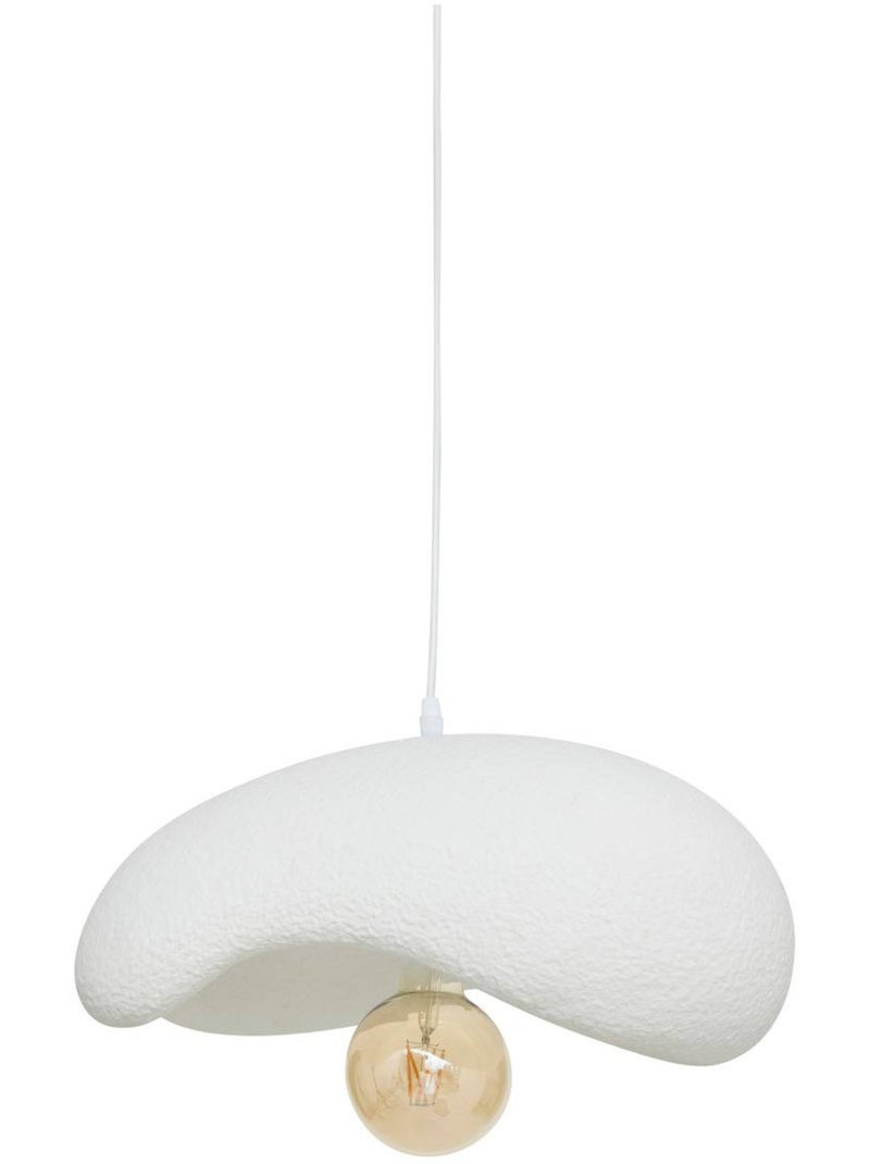 Lampada a sospensione dal design organico Bianco - Kiabi