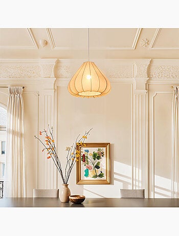 Lampada a sospensione di design in acciaio