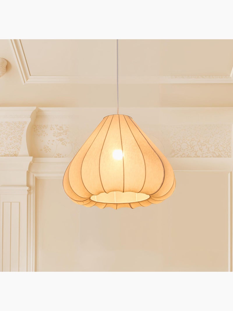Lampada a sospensione di design in acciaio Beige - Kiabi
