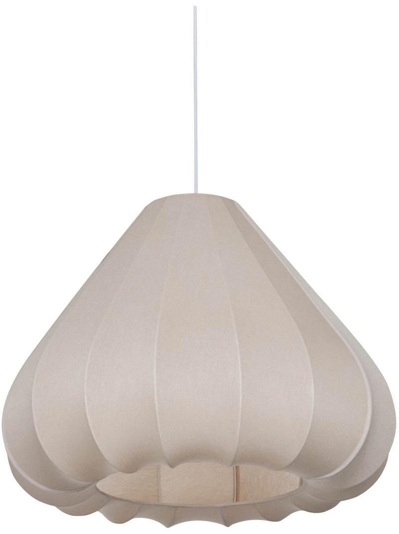 Lampada a sospensione di design in acciaio Beige - Kiabi
