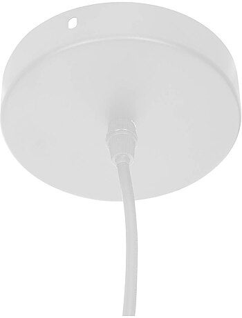 Lampada a sospensione folk beige d58cm