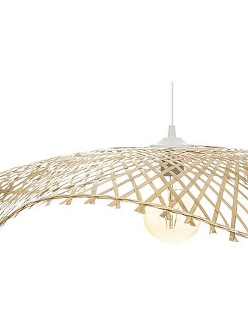 Lampada a sospensione in bambù tess d75cm