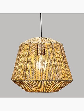 Lampada a sospensione in corda Jily