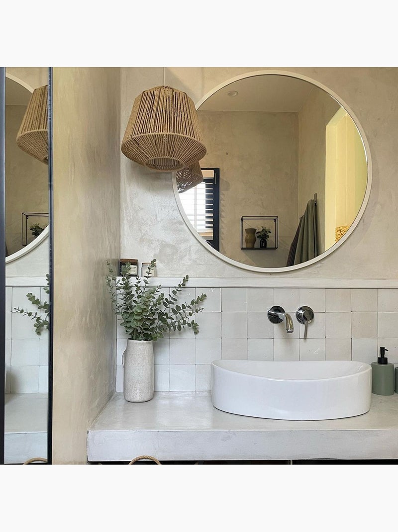 Lampada a sospensione in corda Jily Beige - Kiabi