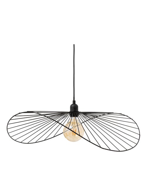 Lampada a sospensione in metallo nero - Kiabi