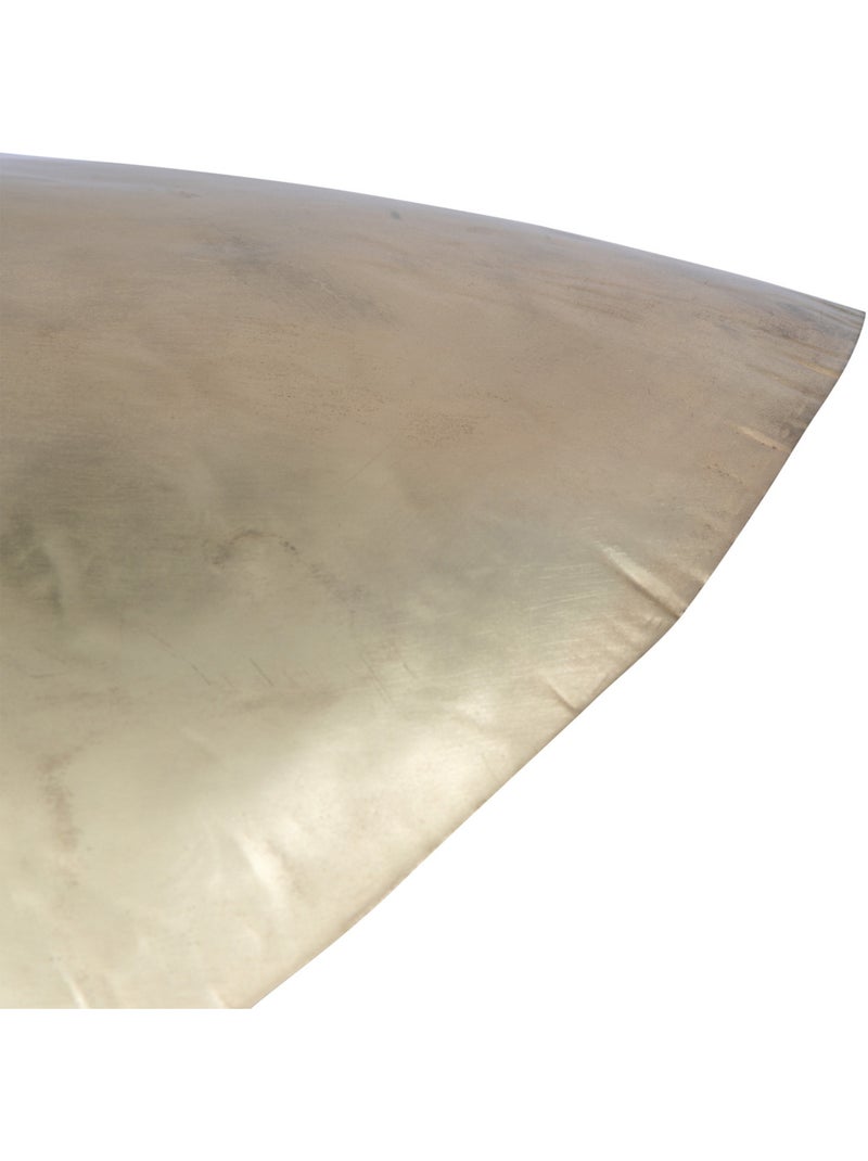 Lampada a sospensione in ottone martellato Dorato - Kiabi