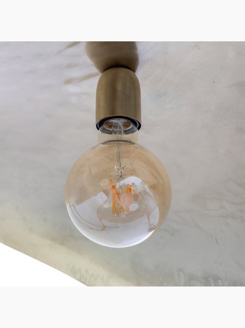 Lampada a sospensione in ottone martellato - Kiabi