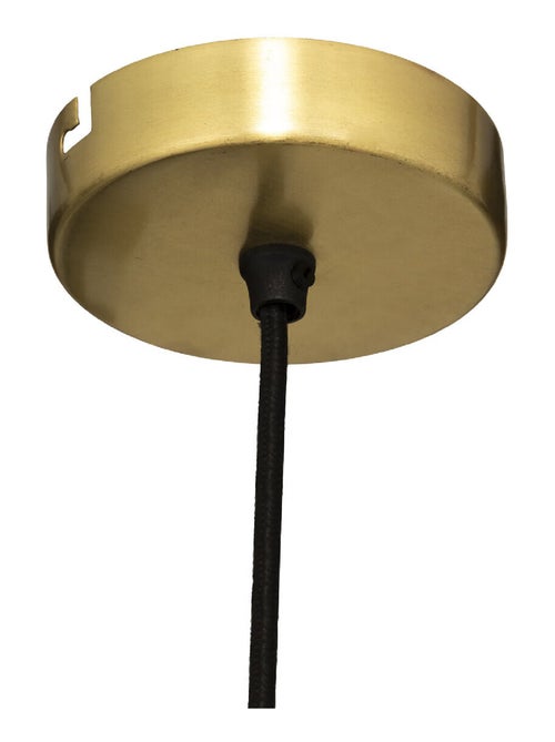 Lampada a sospensione in ottone martellato - Kiabi