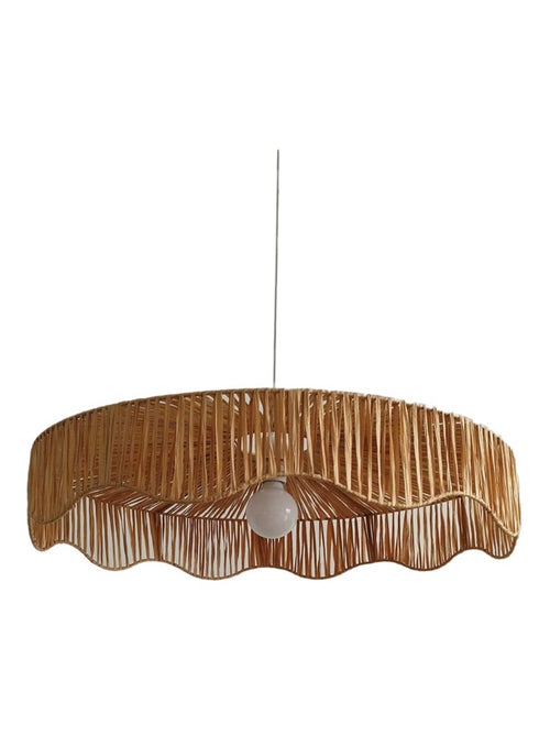 Lampada a sospensione in rafia intrecciata - Kiabi