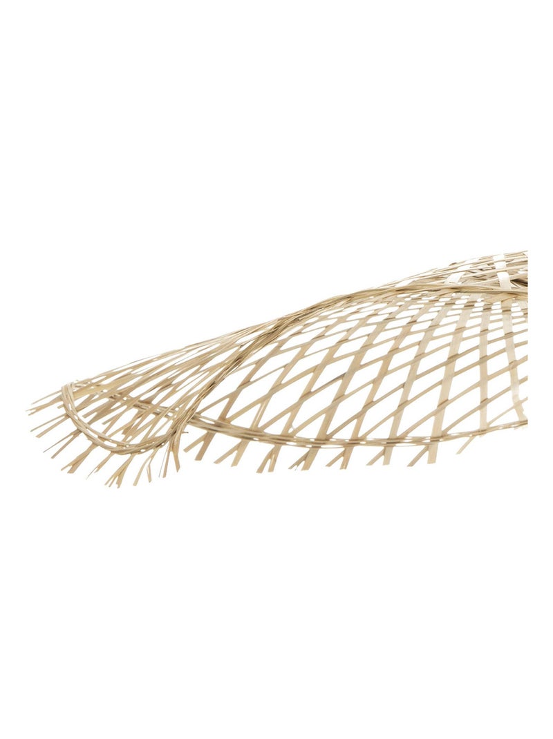 Lampada a sospensione in stile cappello di paglia Beige - Kiabi