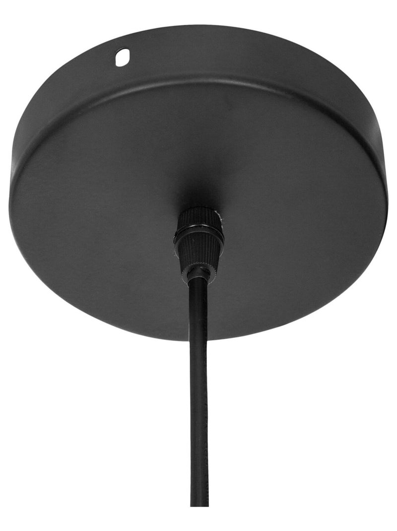Lampada a sospensione moderna in metallo Nero - Kiabi