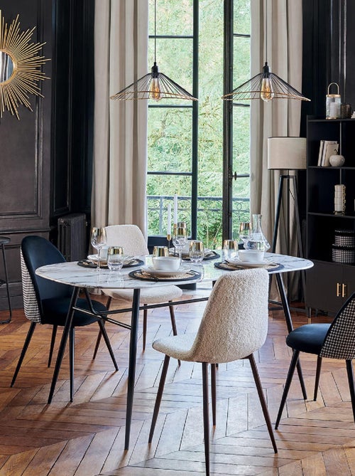 Lampada a sospensione moderna in metallo - Kiabi