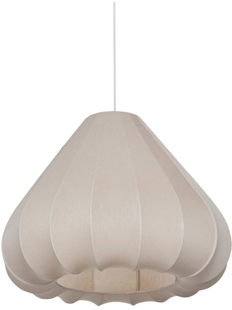 Lampada a sospensione tobie beige d49cm Beige - Kiabi