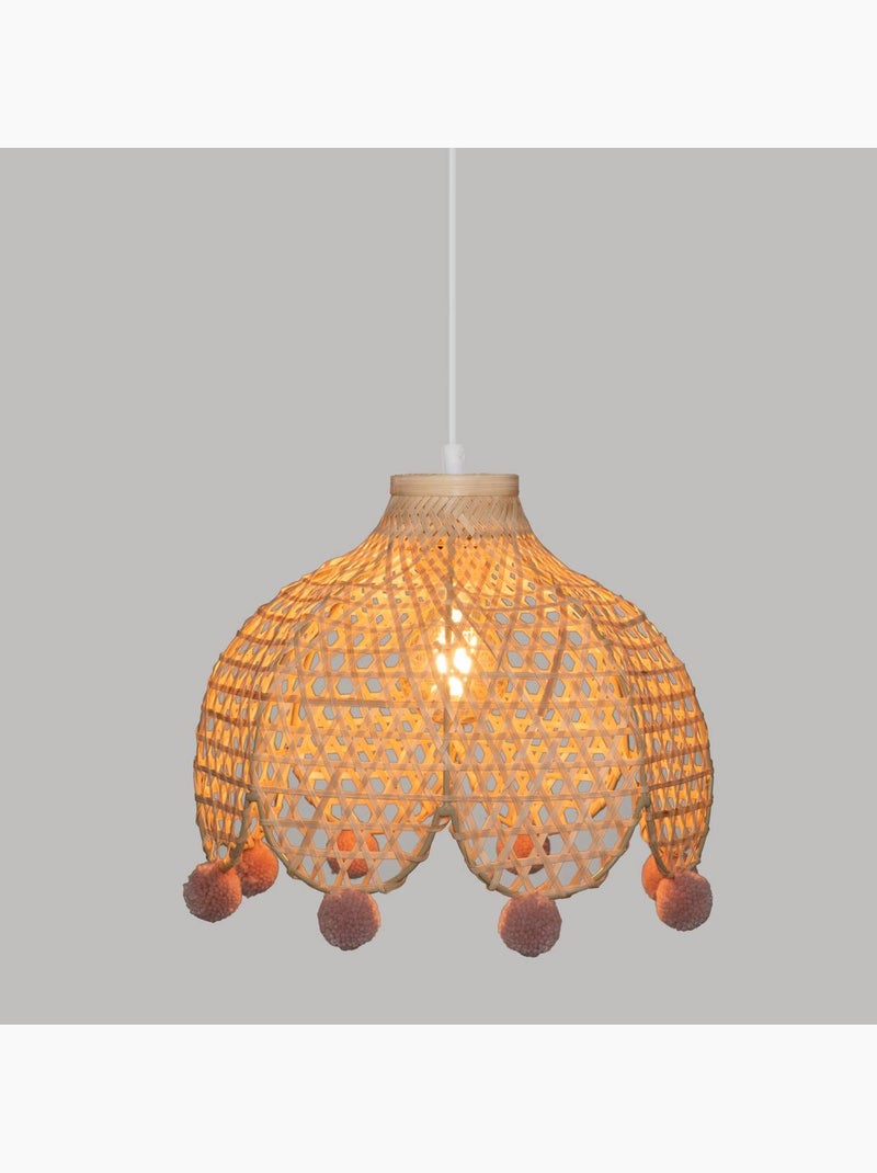 Lampada a sospensione week end à la campagne h.22cm bambù Beige - Kiabi