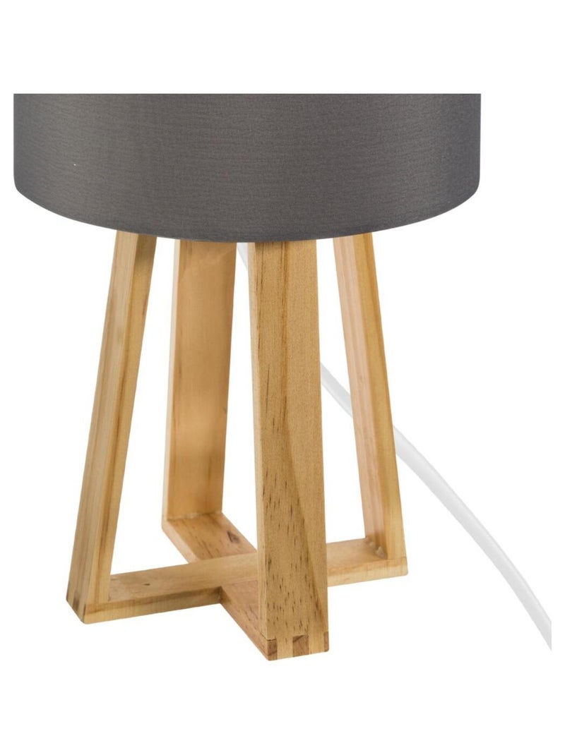 Lampada a treppiede in stile scandinavo Grigio chiaro - Kiabi