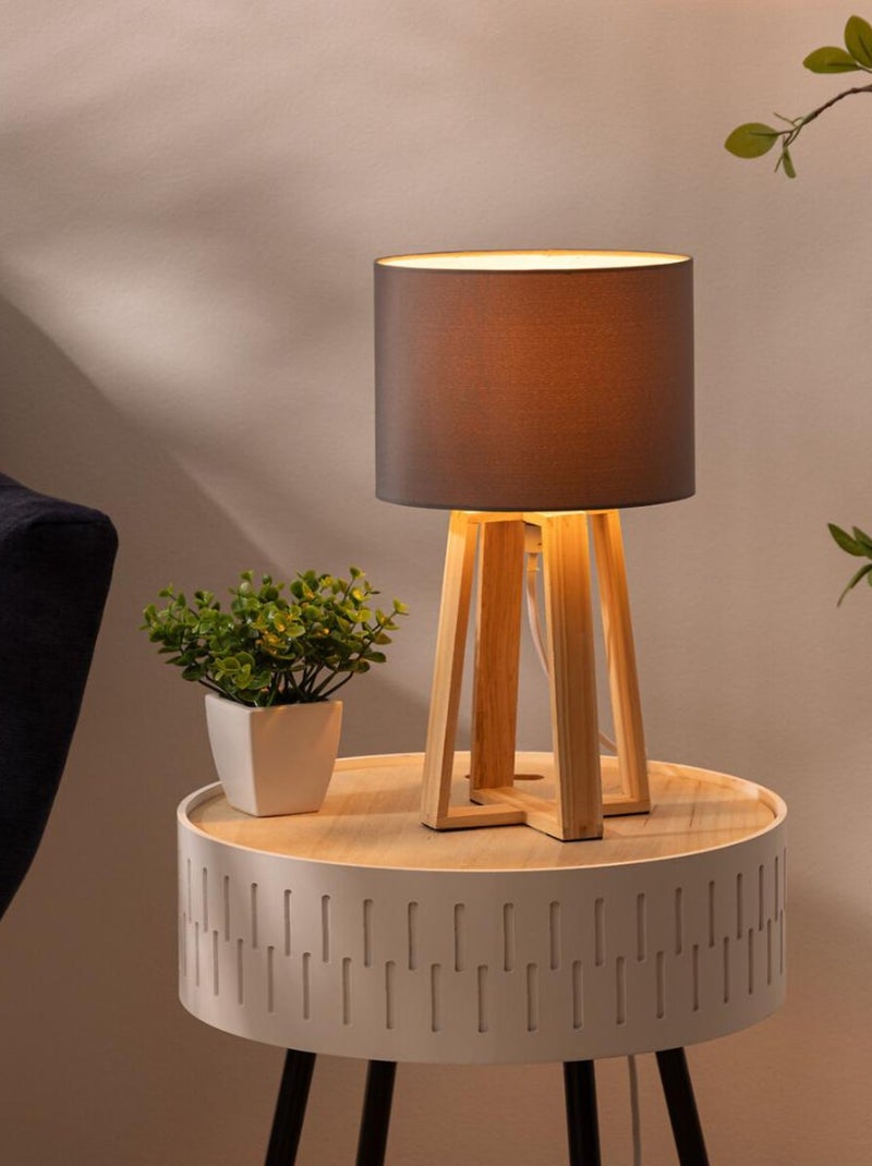 Lampada a treppiede in stile scandinavo Grigio chiaro - Kiabi