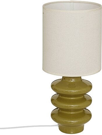 Lampada da comodino in ceramica