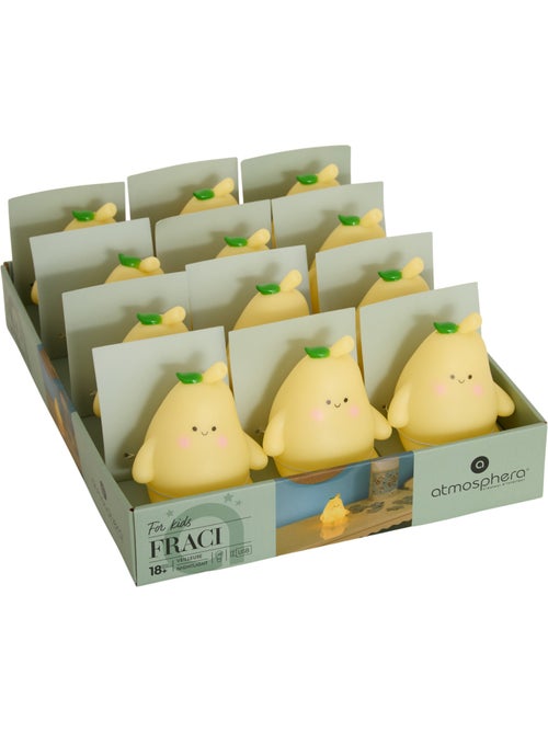 Lampada da notte a forma di pera ricaricabile per bambini - Kiabi Lampada da notte a forma di pera ricaricabile per bambini - Kiabi