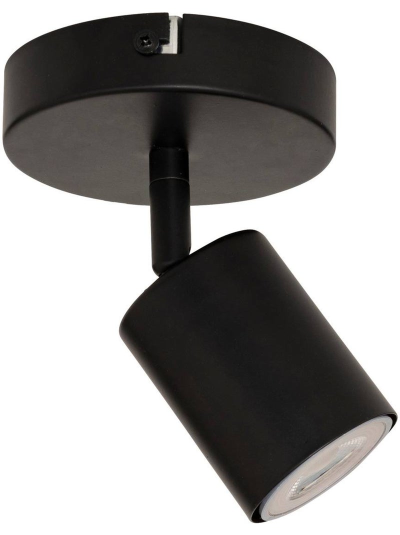 Lampada da parete/soffitto vico nera 10,5x10,5 cm Nero - Kiabi