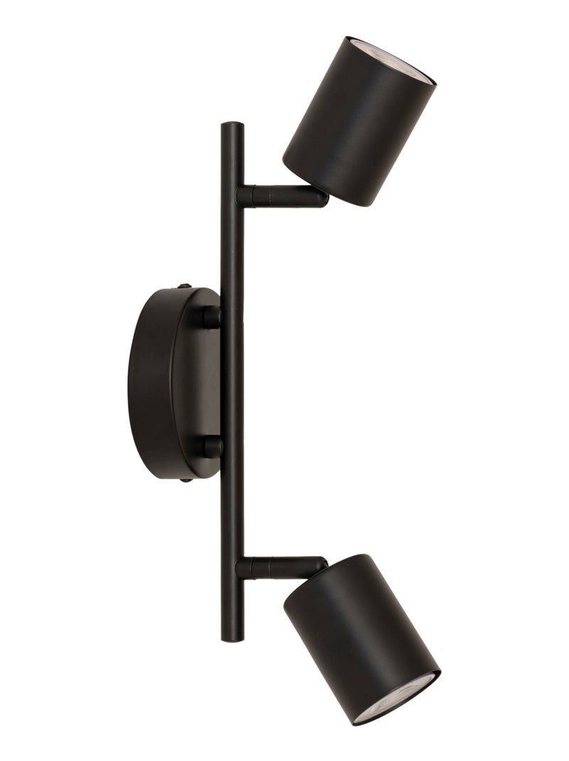 Lampada da parete/soffitto vico nero 25,5x10cm Nero - Kiabi