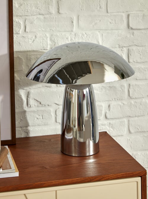 Lampada da tavolo con design a fungo in metallo - Kiabi