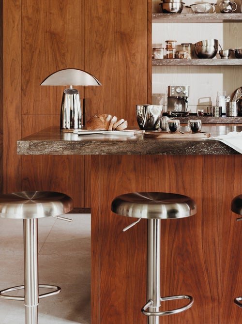 Lampada da tavolo con design a fungo in metallo - Kiabi