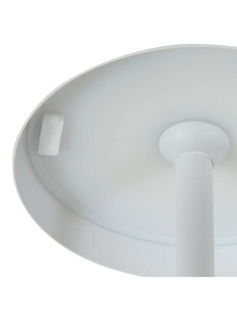 Lampada da tavolo da esterno a LED ricaricabile Bianco - Kiabi