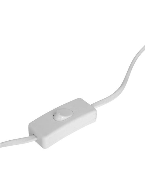 Lampada da tavolo in acciaio dal design moderno - Kiabi