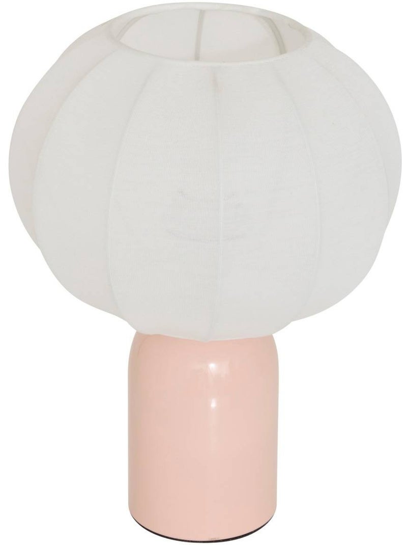 Lampada da tavolo in acciaio dal design moderno Rosa - Kiabi