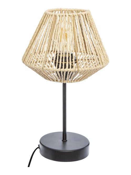 Lampada da tavolo in corda - Kiabi