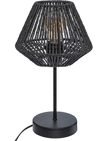 Lampada da tavolo in corda