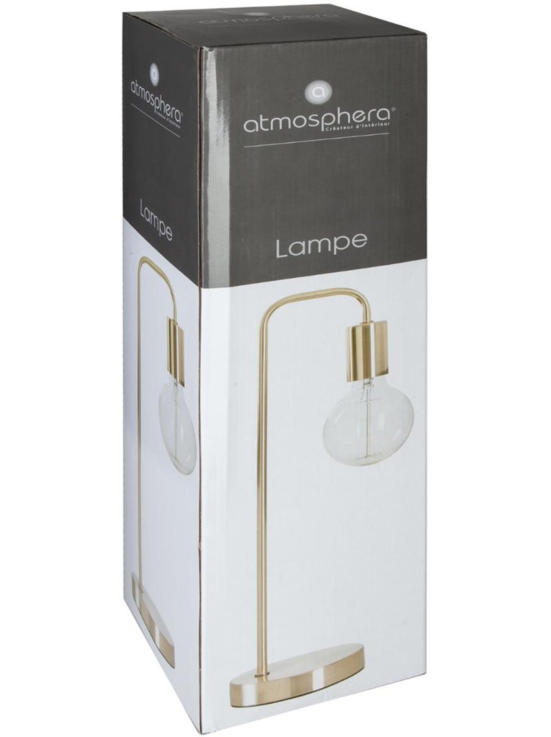 Lampada da tavolo in metallo Dorato - Kiabi
