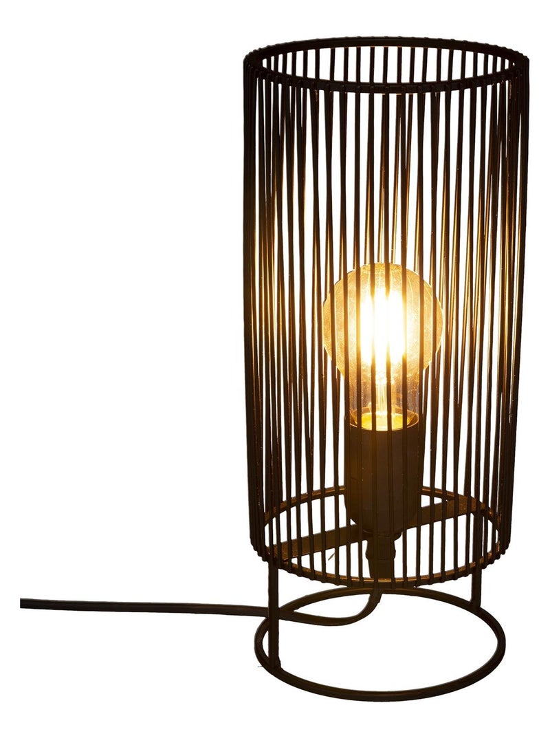 Lampada da tavolo in stile Indo Nero - Kiabi