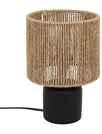 Lampada da tavolo koby black h24cm