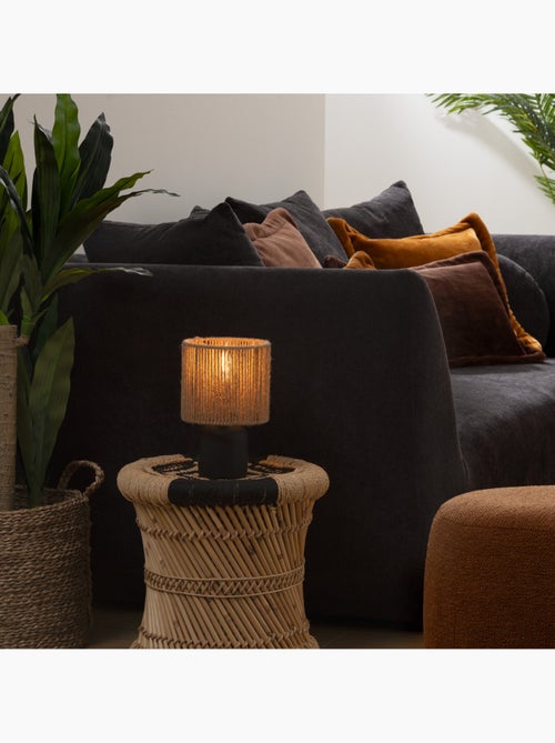 Lampada da tavolo koby black h24cm - Kiabi