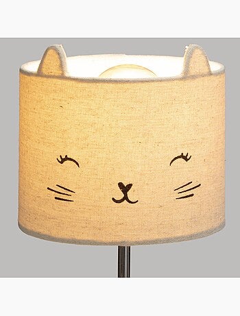 Lampada da tavolo mini toxey h.21cm gatto