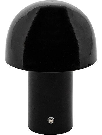 Lampada da tavolo usb a led zola nera h20cm