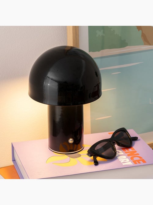 Lampada da tavolo usb a led zola nera h20cm - Kiabi